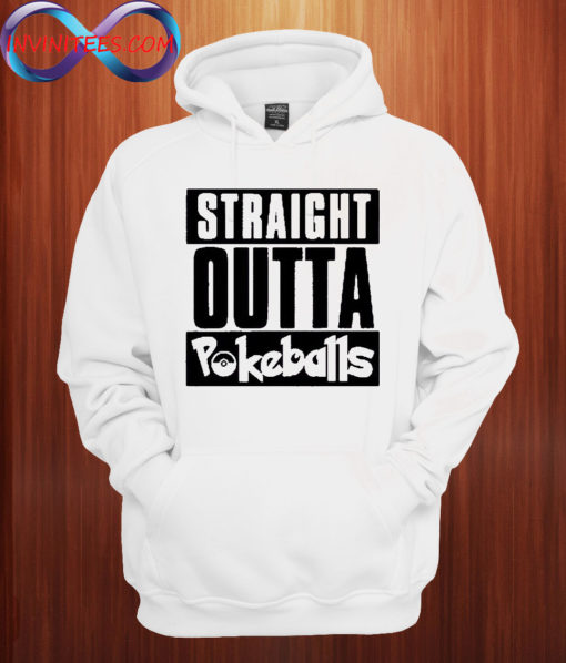 Straight Outta Pokeballs Pokemon Hoodie